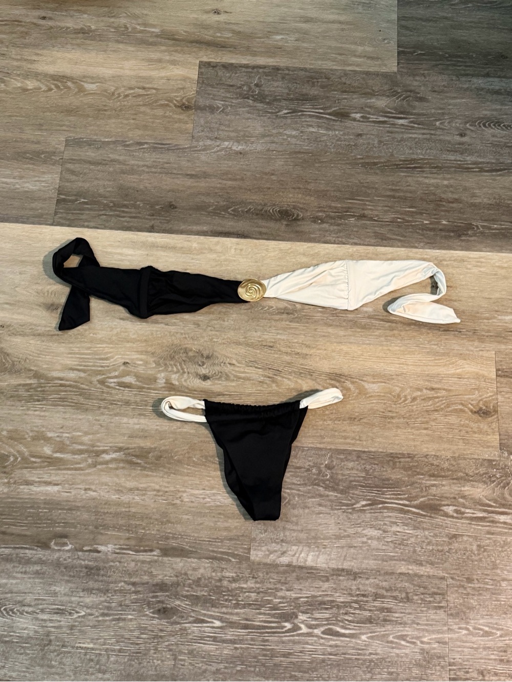 Zara Black and White Micro bikini